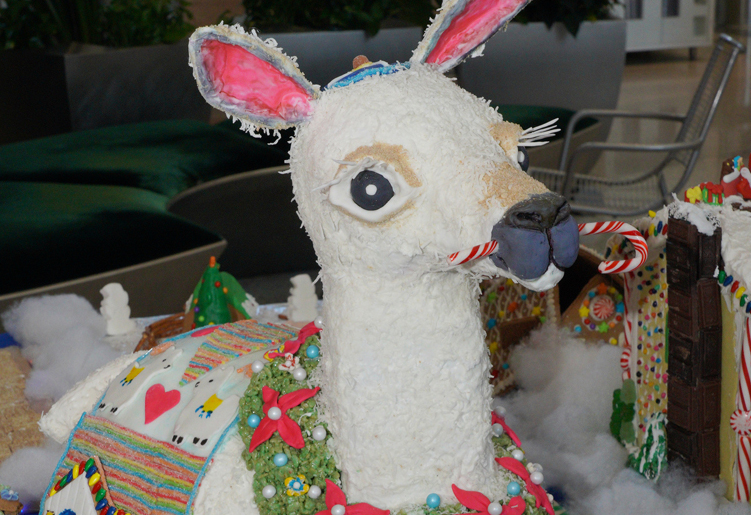 gingerbread llama