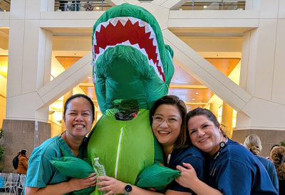 flash mob participants