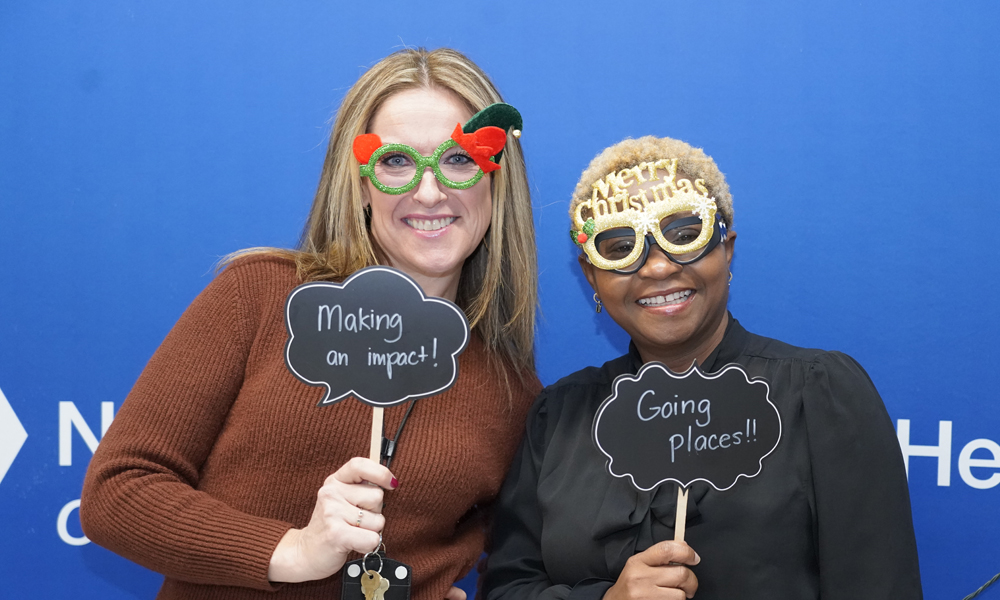 (l to r) Sarah Pogue and Sandra Amamoo-Kakra