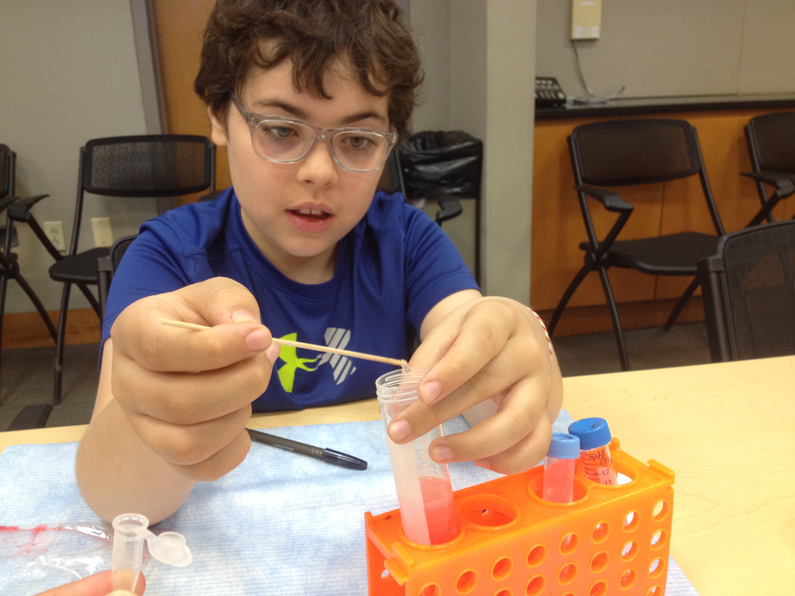 Children participated in Take Your Child to Work Day