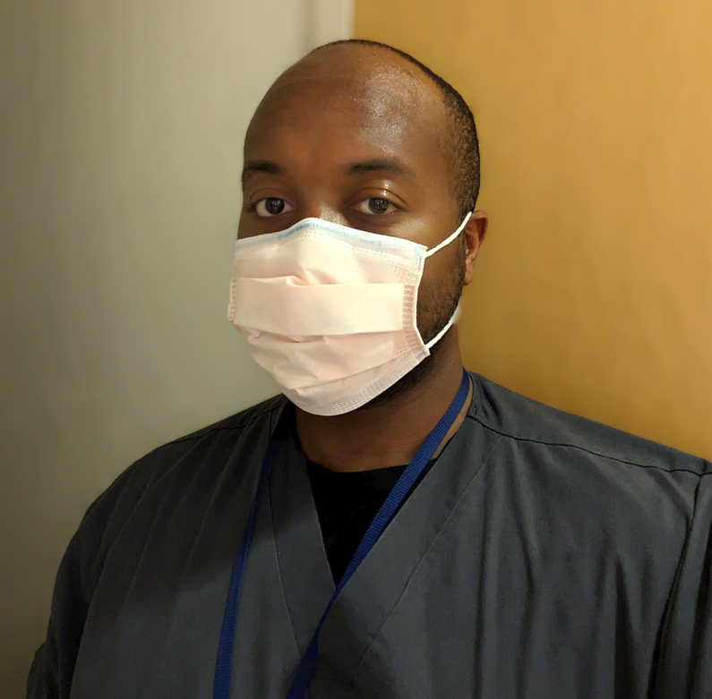 Clinical Research Nurse Adam Massenburg