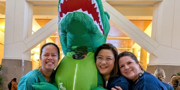 flash mob participants