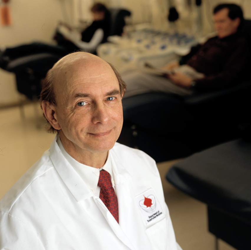 Dr. Harvey J. Alter, a Senior Scholar in the Department of Transfusion Medicine.