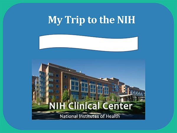 Front view of the NIH Clinical Center