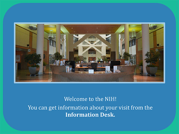 NIH Clinical Center Information Desk
