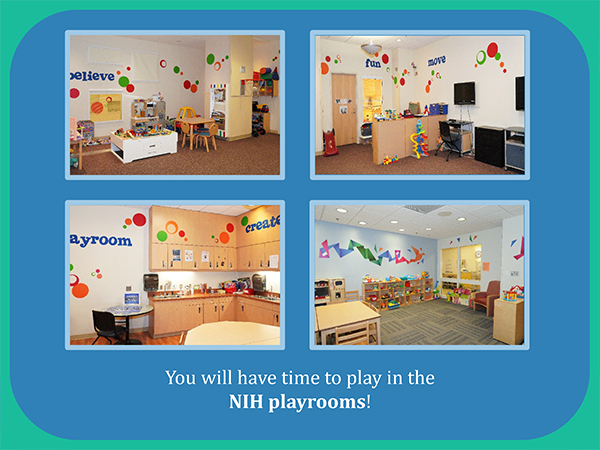 NIH Clinical Center playrooms