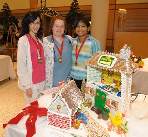 winners of the gingerbread contest
