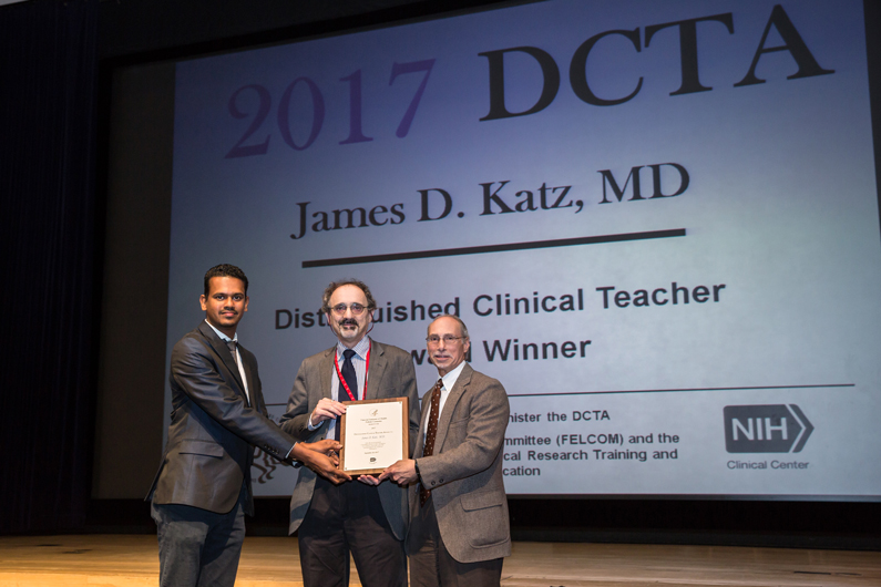 Left to right: Dr. Kannan Kasturi, Dr. James Katz, Dr. Robert