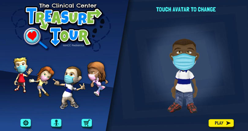 New game introduces youngest patients to the Clinical Center