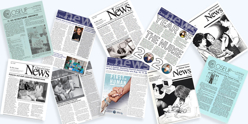 Cover images from CC News, which launched as Closeup in June 1971