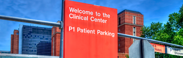 Welcome to the NIH Clinical Center Building P1 Patient Parking Entrance
