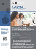 COVIDcode flyer