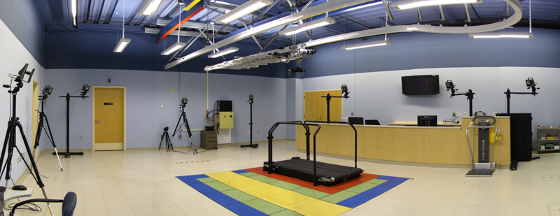 A view of the Functional and Applied Biomechanics lab at the Clinical Center